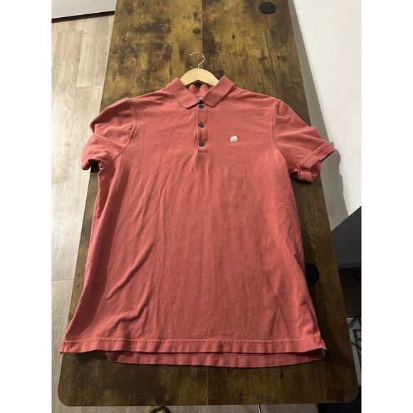 Banana Republic Other - Banana Republic Men's‎ Medium Short Sleeve Polo Peach Color